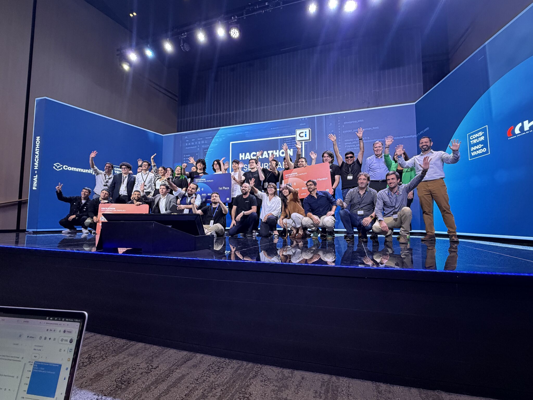 Top 3 en la Hackathon de la Cámara Chilena de la Construcción